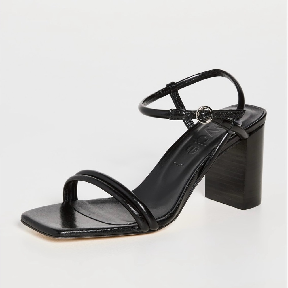 aeyde Helene Block Heel Sandal - Size 38